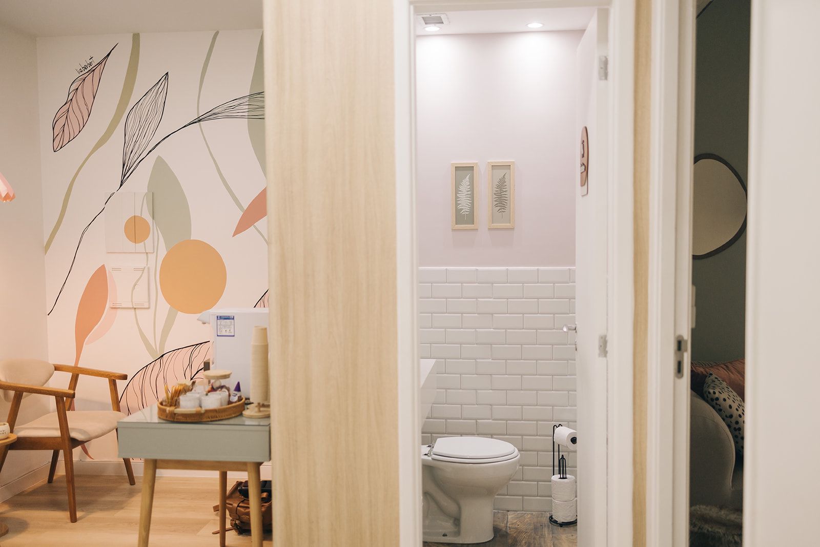 Detalhes dos ambientes da clínica